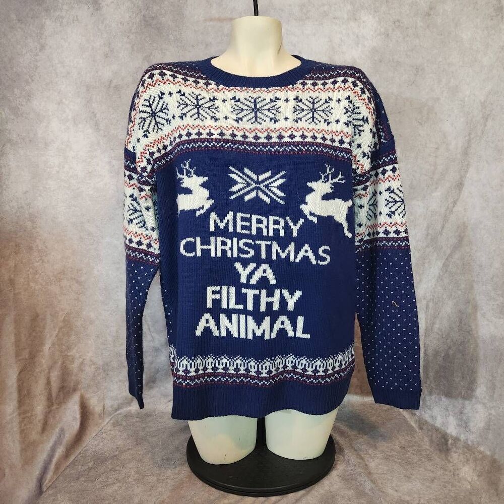 V28 Ugly Christmas Sweater Size XL‎ - Picture 2 of 5